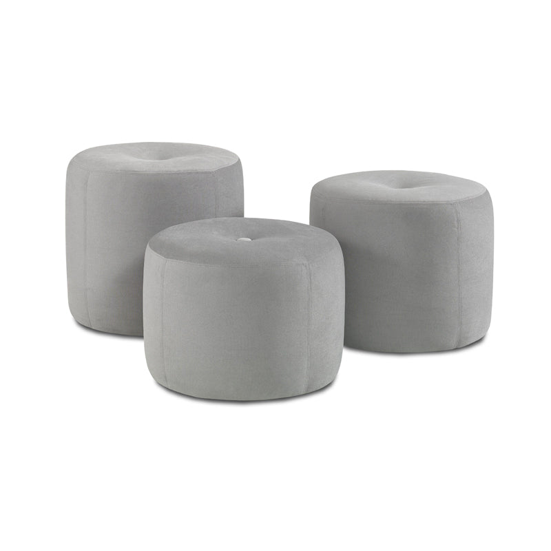 Mia Caster Ottoman