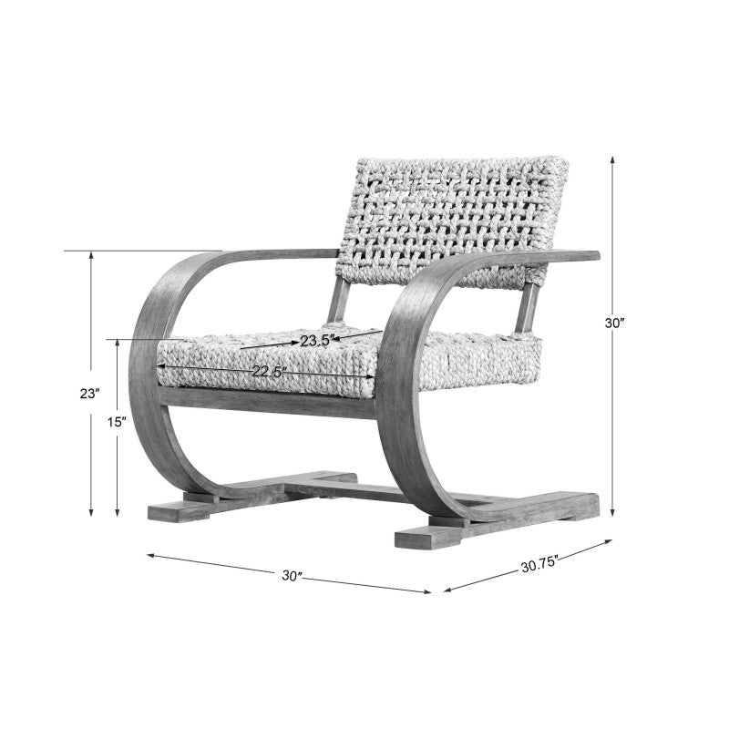 Rehema - Woven Accent Chair - Natural