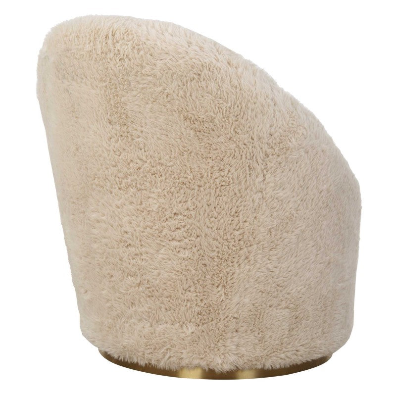 Crue - Sheepskin Swivel Chair
