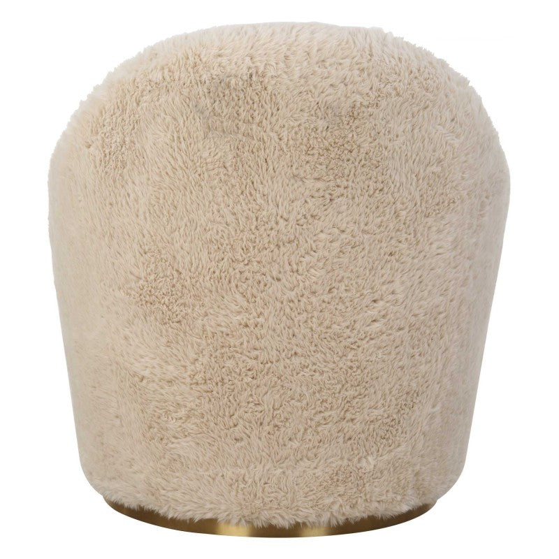 Crue - Sheepskin Swivel Chair