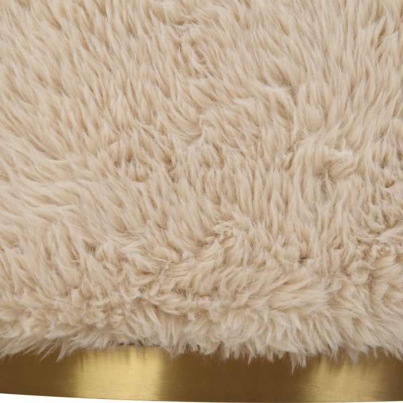 Crue - Sheepskin Swivel Chair