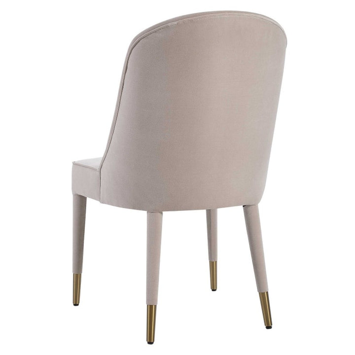 Brie - Armless Chair (Set of 2) - Champagne