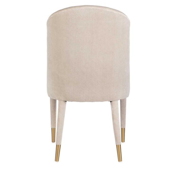 Brie - Armless Chair (Set of 2) - Champagne
