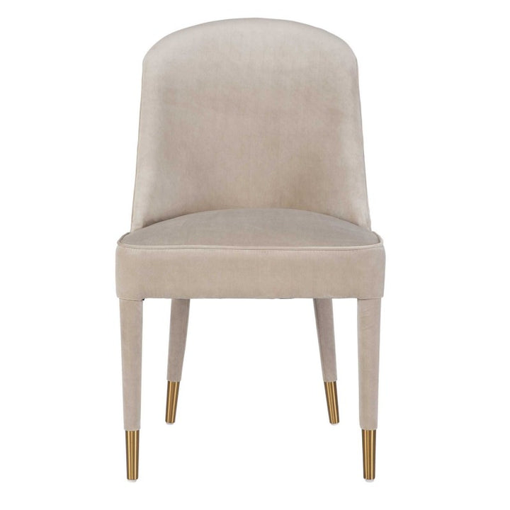 Brie - Armless Chair (Set of 2) - Champagne