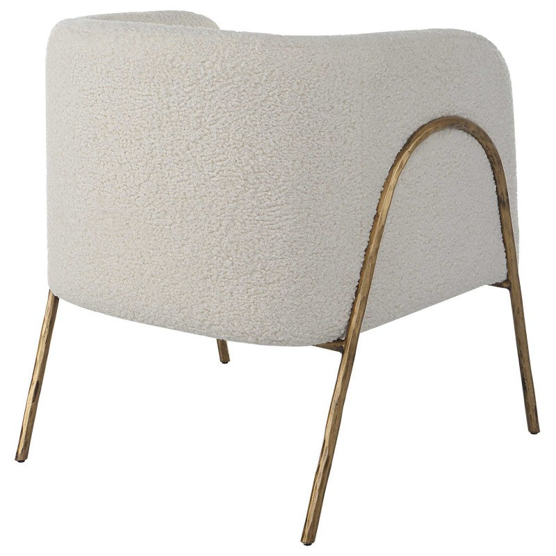 Jacobsen - Shearling Accent Chair - Off White