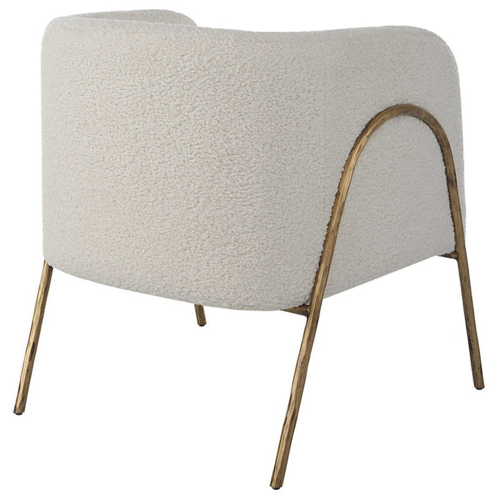 Jacobsen - Shearling Accent Chair - Off White