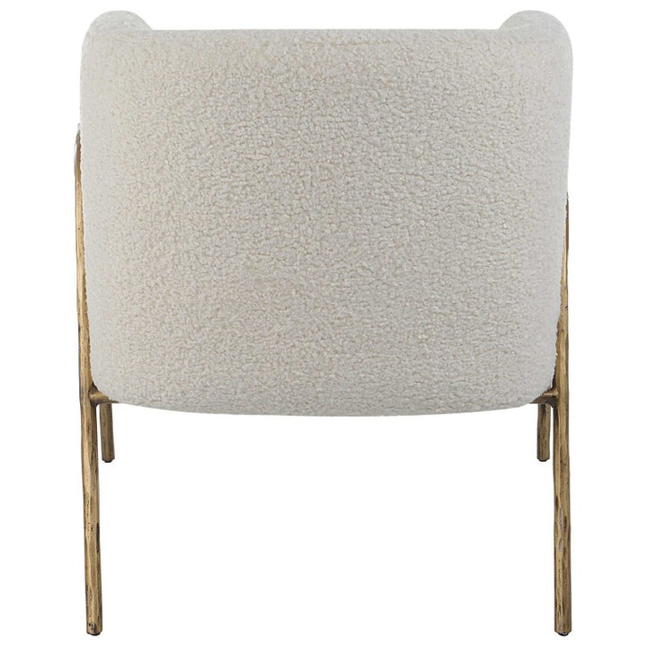 Jacobsen - Shearling Accent Chair - Off White