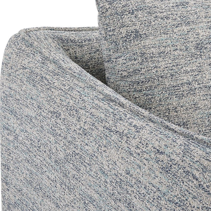 Corben - Swivel Chair - Pearl Silver