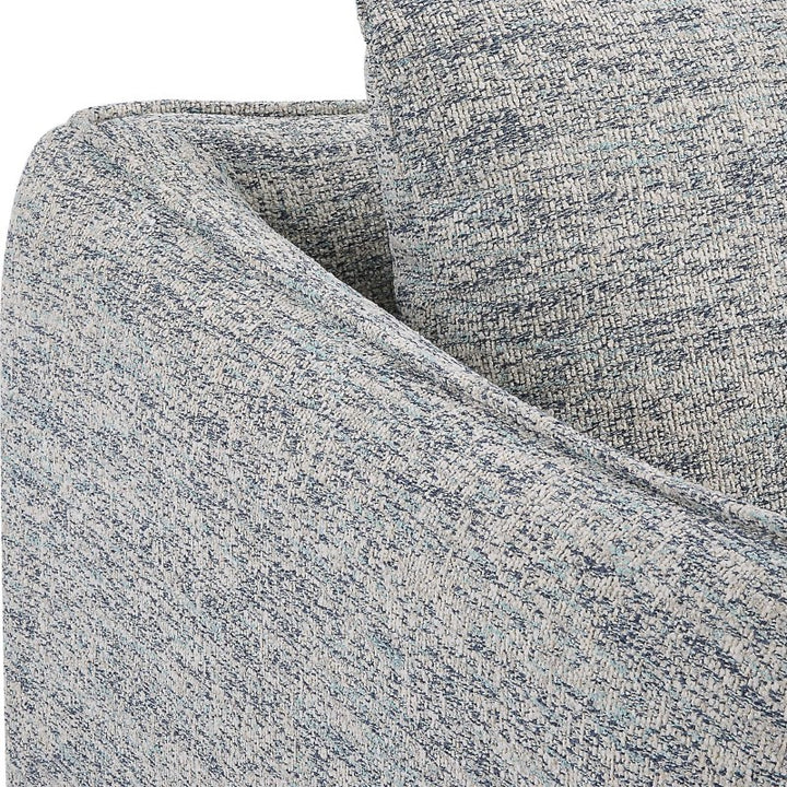 Corben - Swivel Chair - Pearl Silver