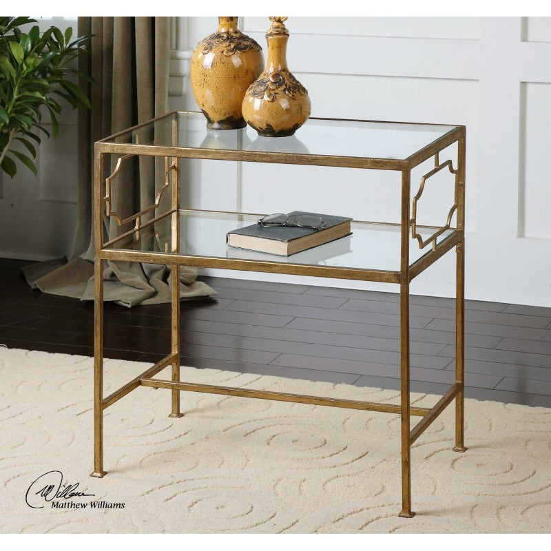 Genell - Side Table - Gold