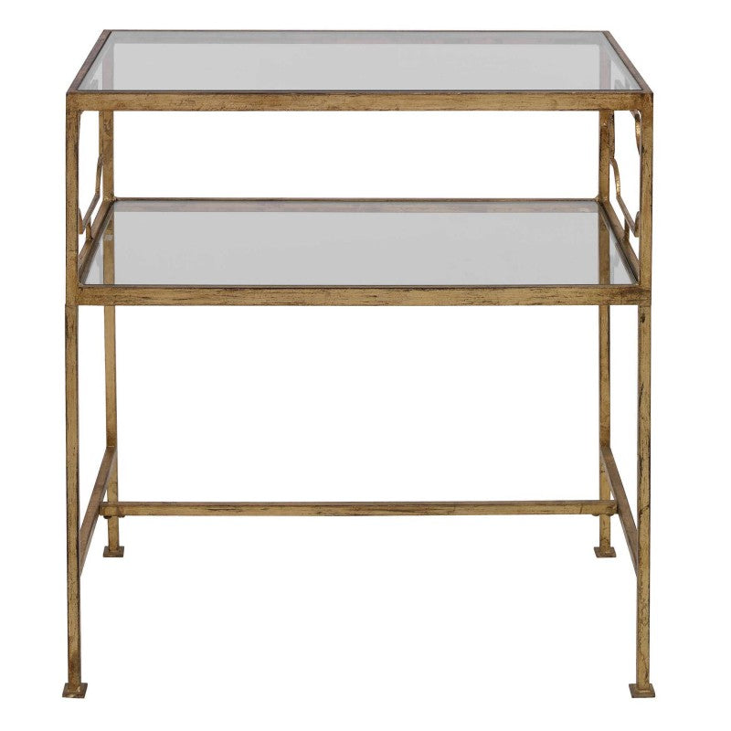 Genell - Side Table - Gold