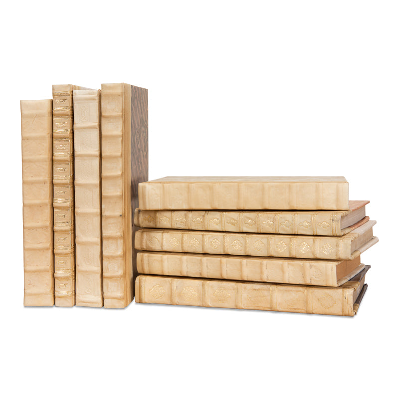 White Leather & Paper Books