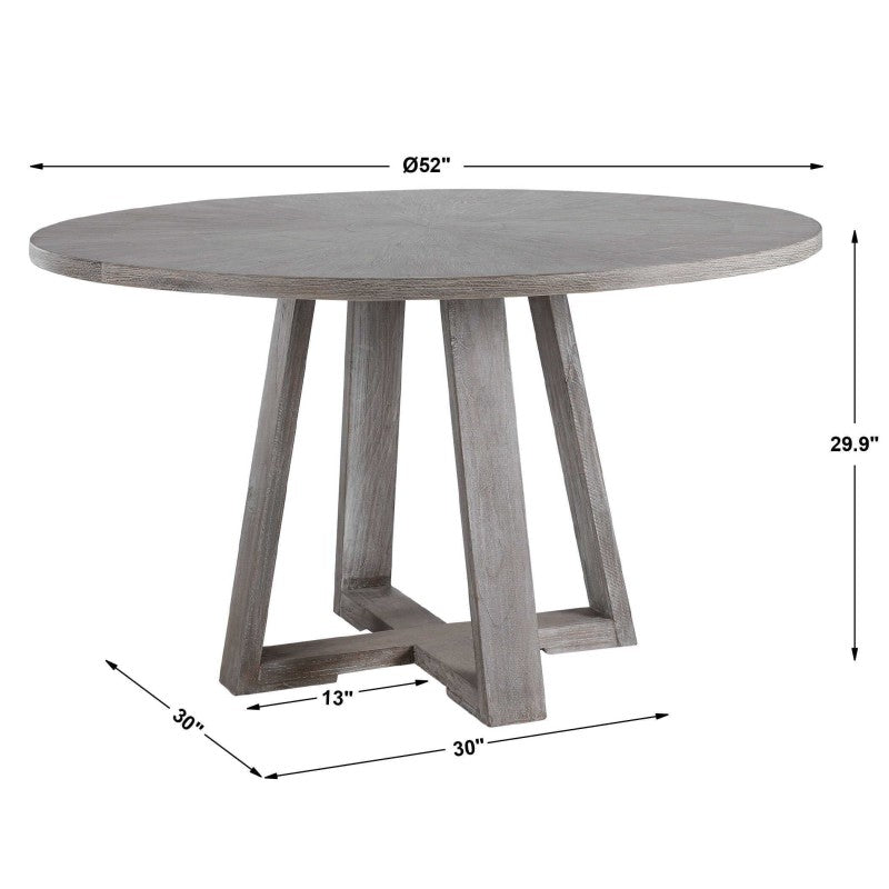 Gidran - Dining Table - Gray