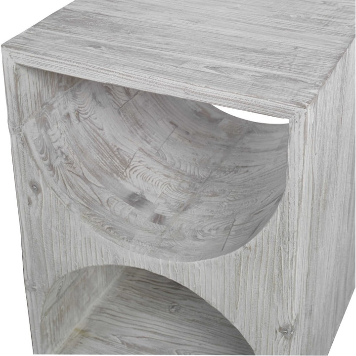 Hans - Side Table - White