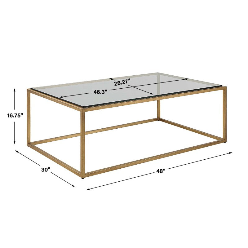 Bravura - Coffee Table - Gold