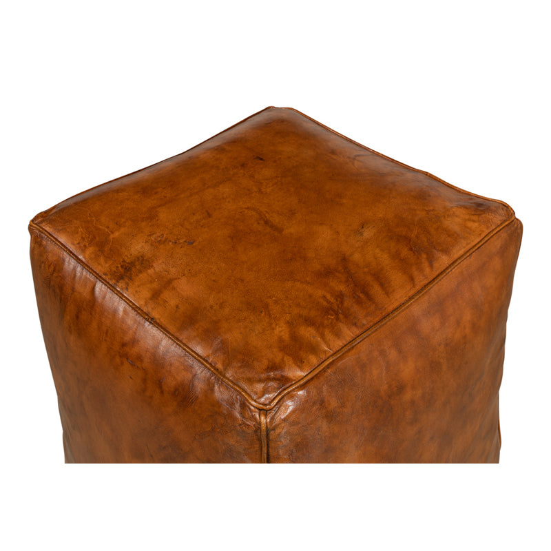 Sunday Afternoon Leather Cube