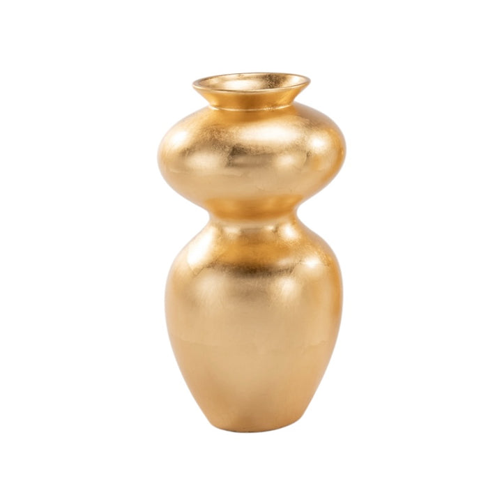 Gold Leaf Vases