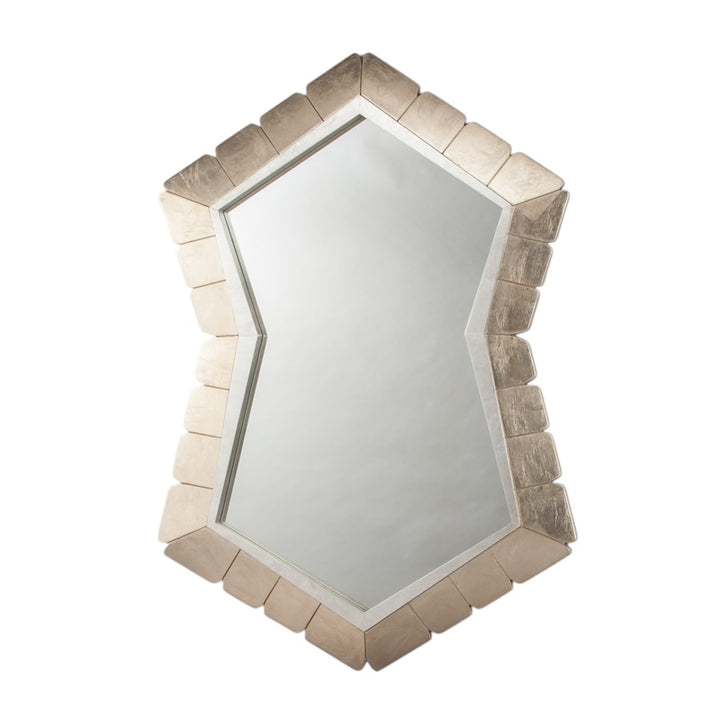 Champagne Silver Trim Mirror