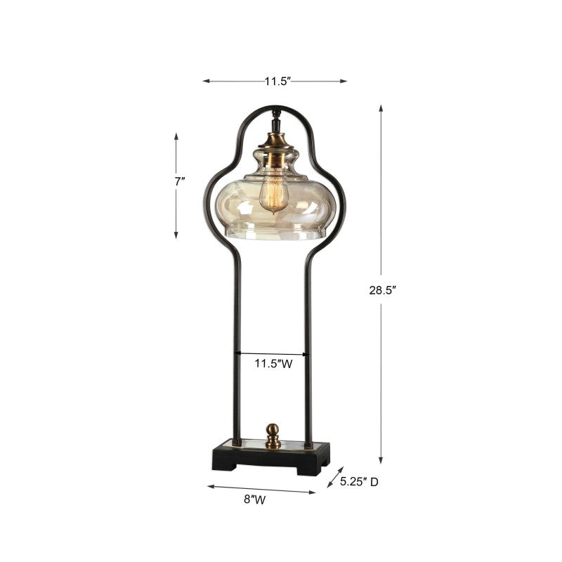 Cotulla - Desk Lamp - Aged Black