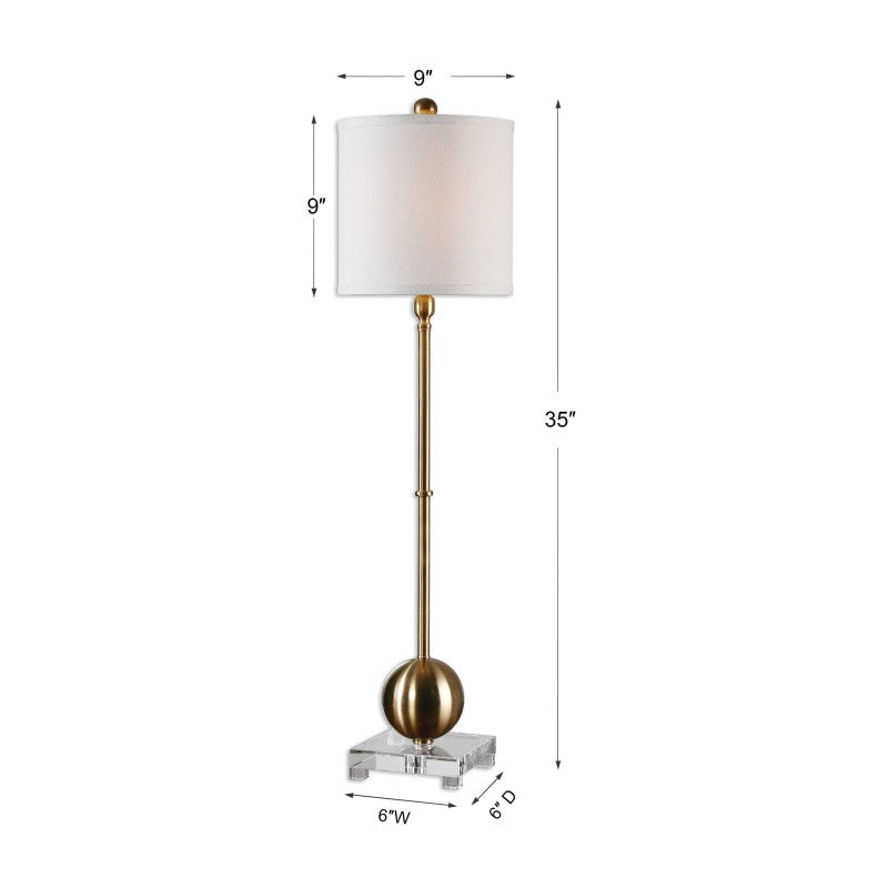 Laton - Buffet Lamp - Brass