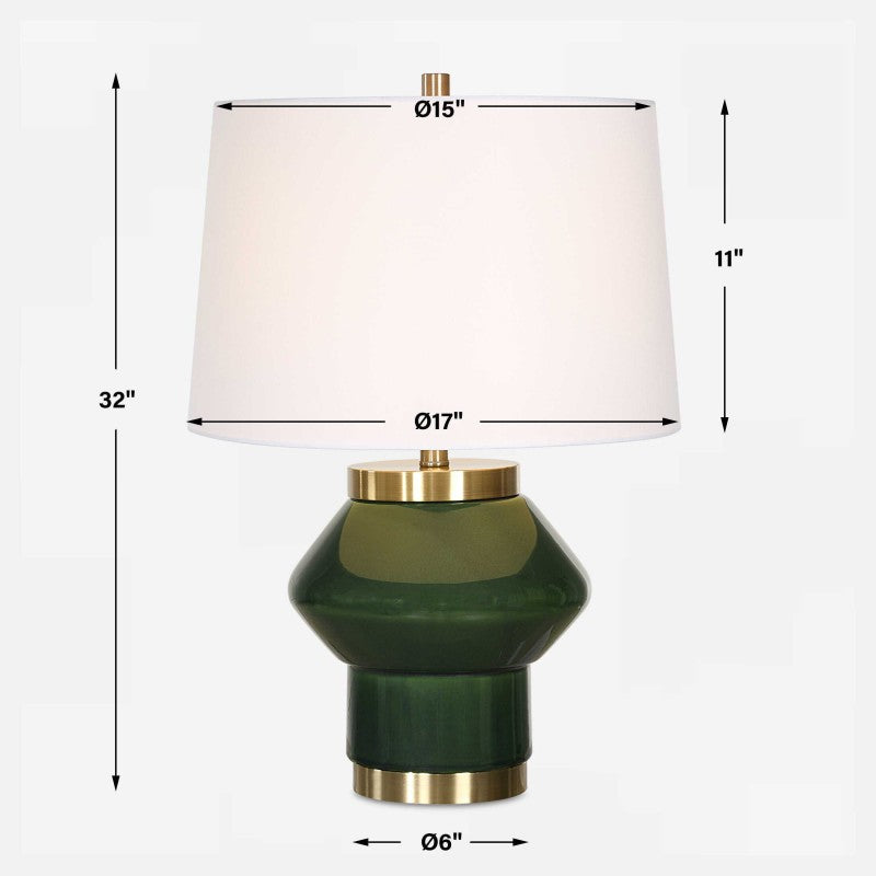 Tayson - Table Lamp - Jade Green
