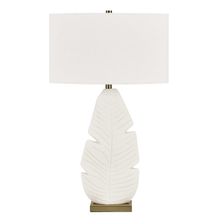 Palm Leaf - Table Lamp - White