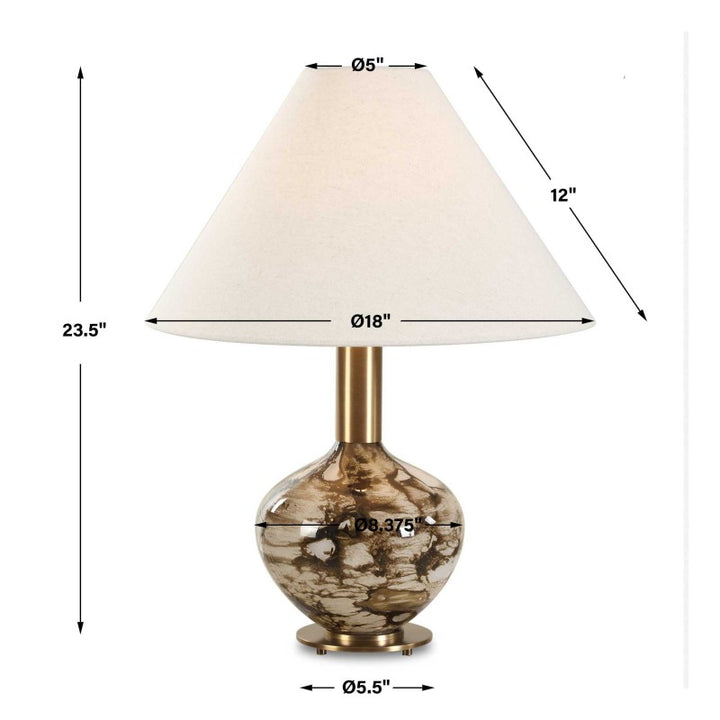 Montagu - Table Lamp - Dark Brown