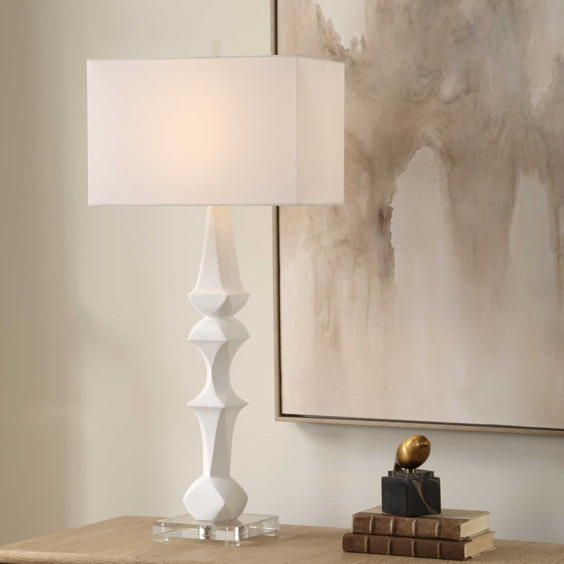 Mayme - Table Lamp - White