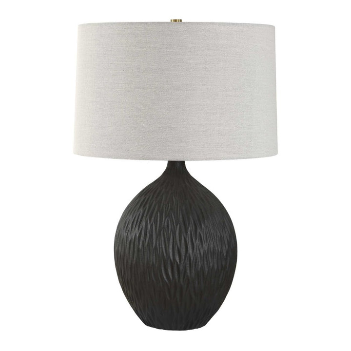 Levee - Satin Table Lamp - Black