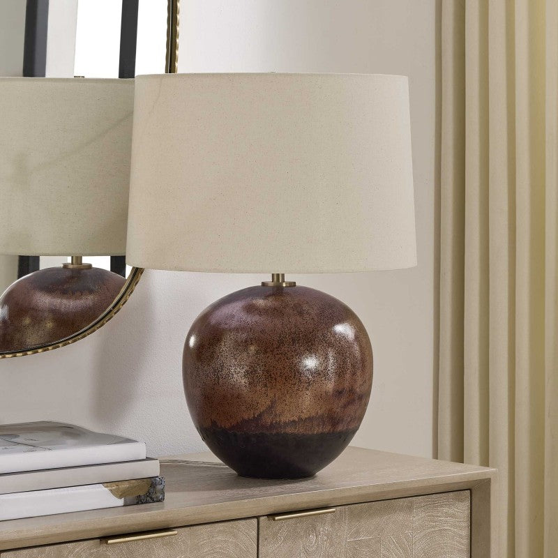 Brownell - Table Lamp - Rust Brown