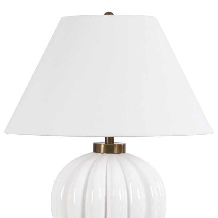 Irena - Sphere Table Lamp - White