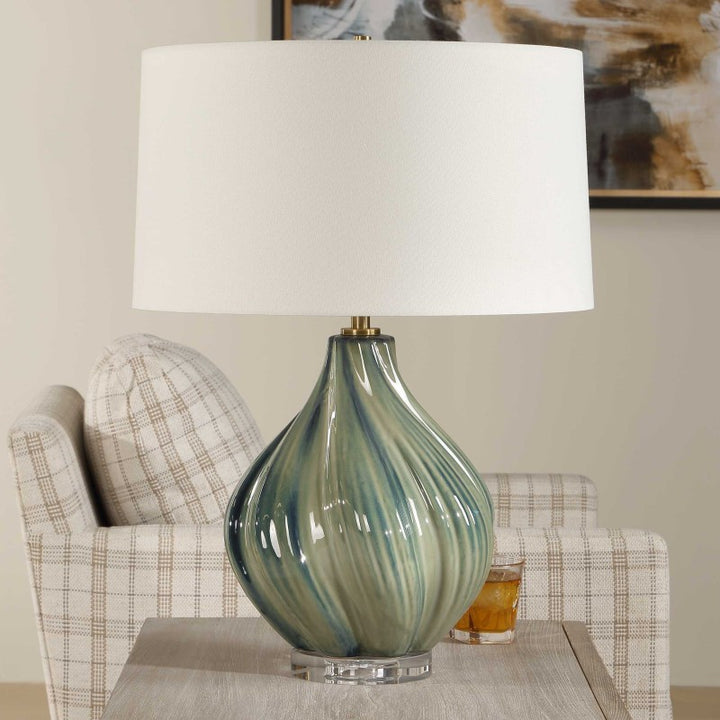 Tausha - Table Lamp - Green