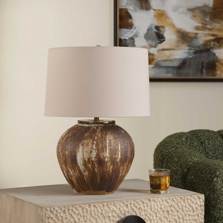 Mckinley - Table Lamp - Textured Brown