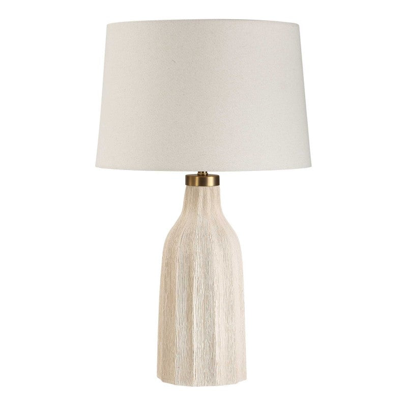 Maddox - Textured Table Lamp - Off White