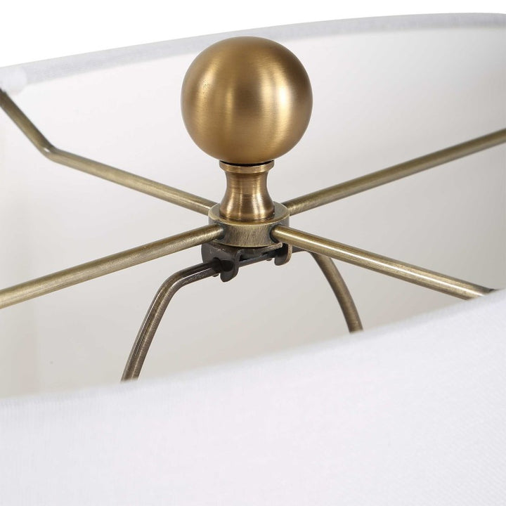 Ruffle Up - Table Lamp - Blue Green