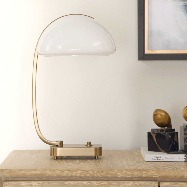 Bend The Rules - Desk Lamp - Brass