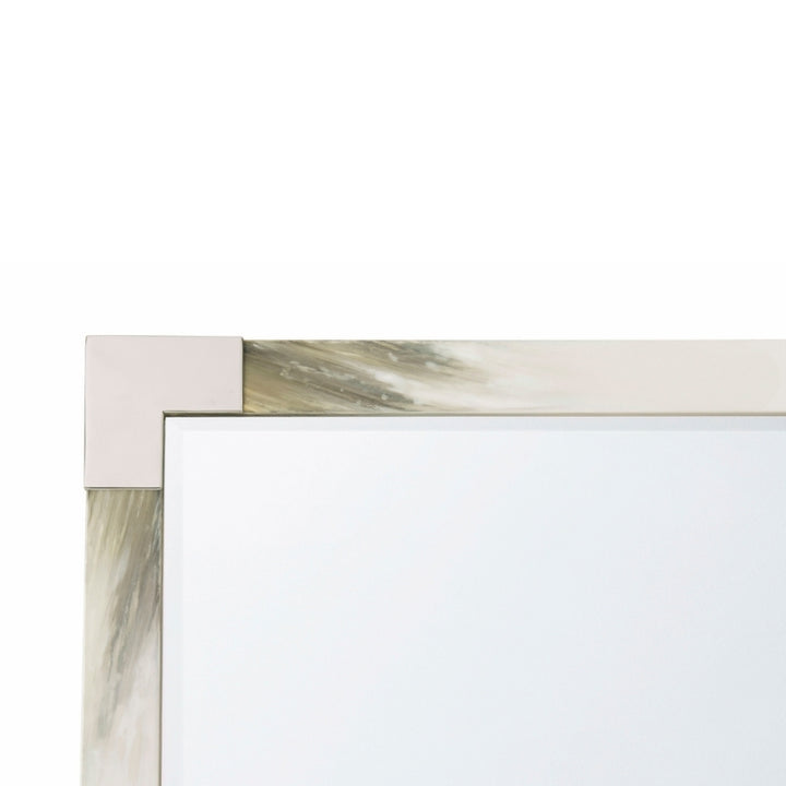 Cutting Edge Wall Mirror (Longhorn White)