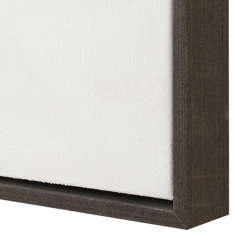 Scatter - Abstract Hand Painted Canvas Art - Black