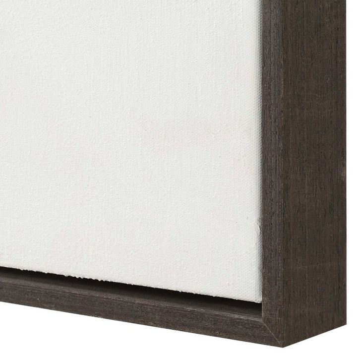 Scatter - Abstract Hand Painted Canvas Art - Black