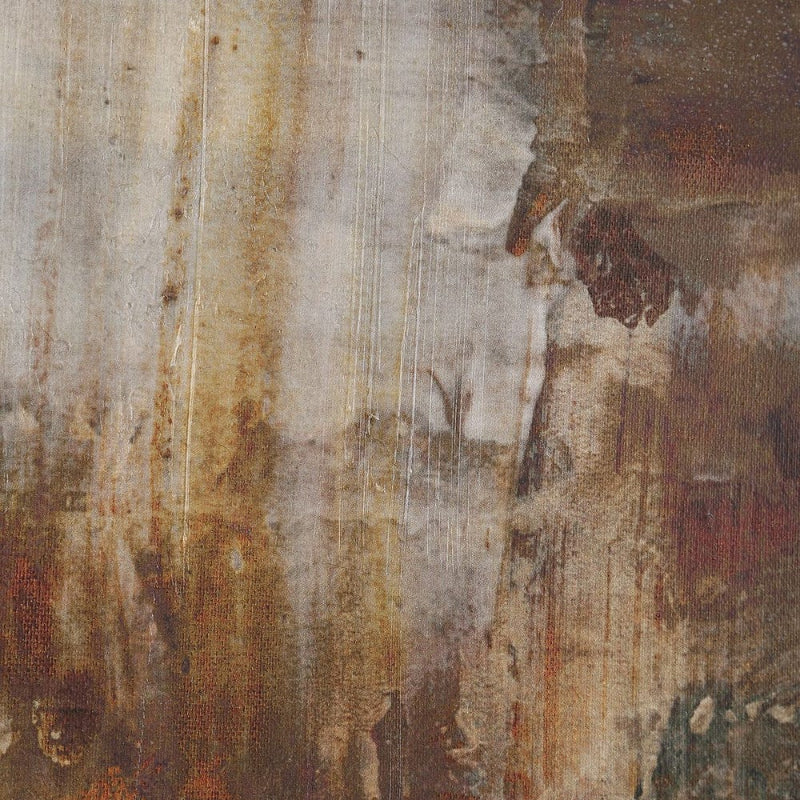 Molten Patina - Framed Canvases (Set of 2) - Dark Brown