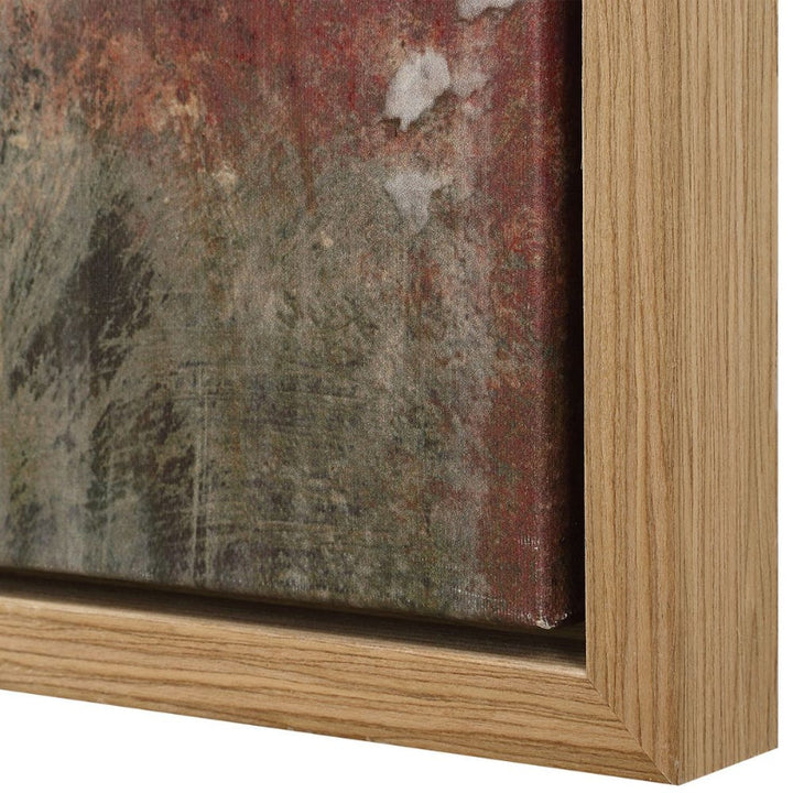 Molten Patina - Framed Canvases (Set of 2) - Dark Brown