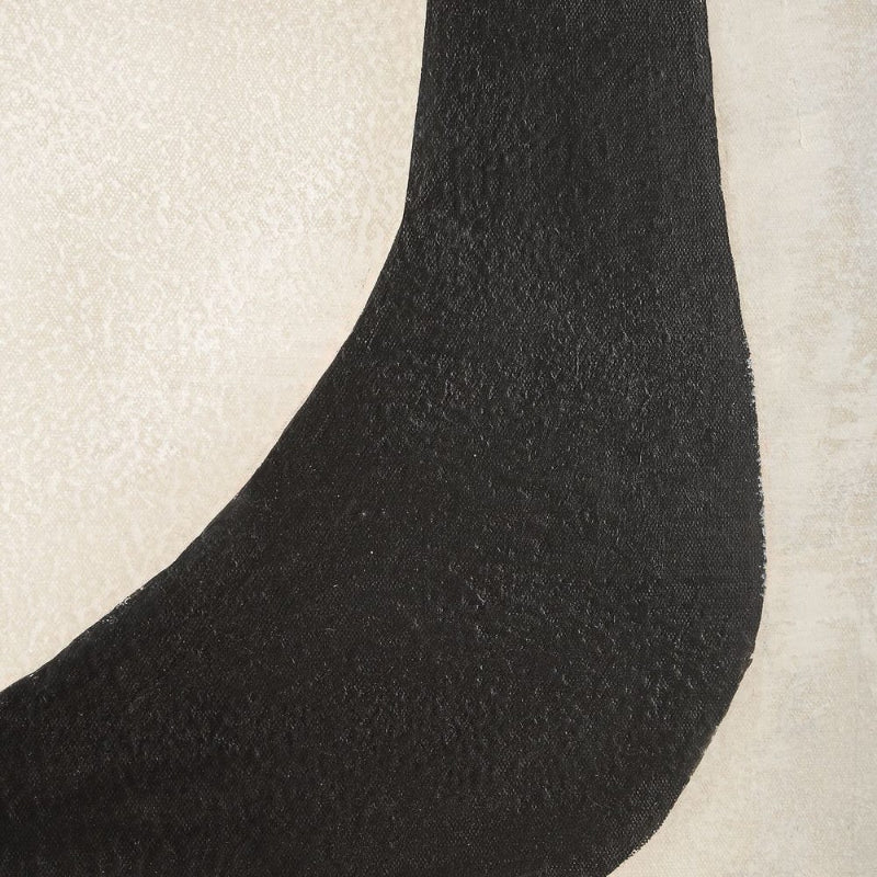 Characters - Abstract Art (Set of 2) - Black / Beige