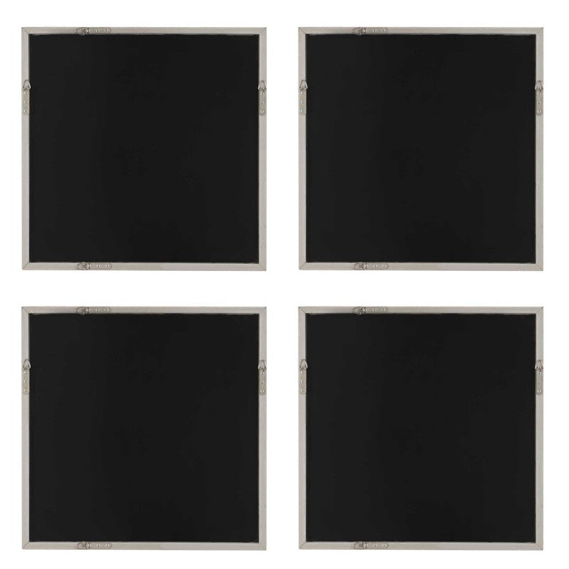 Studying Sepia - Hand Painted Canvases (Set of 4) - Light Brown