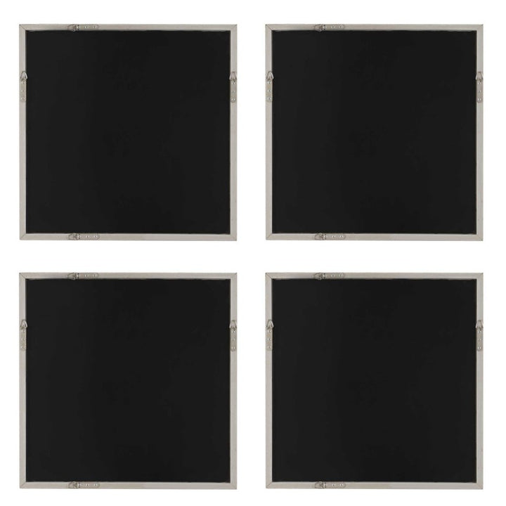 Studying Sepia - Hand Painted Canvases (Set of 4) - Light Brown