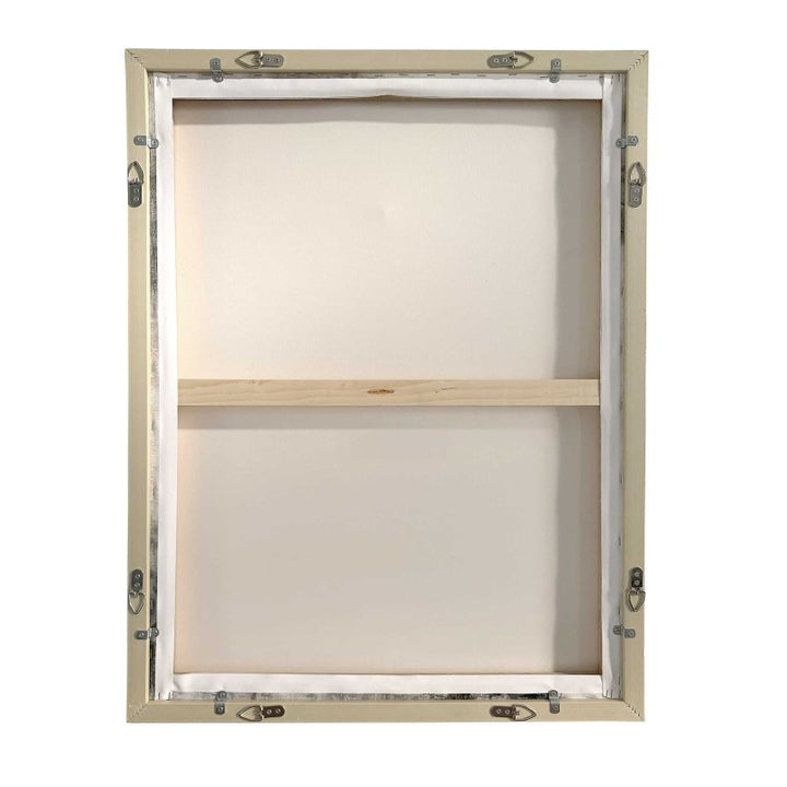 Subliminal Drift - Framed Modern Art - Black / Brown / Gray / Green / White