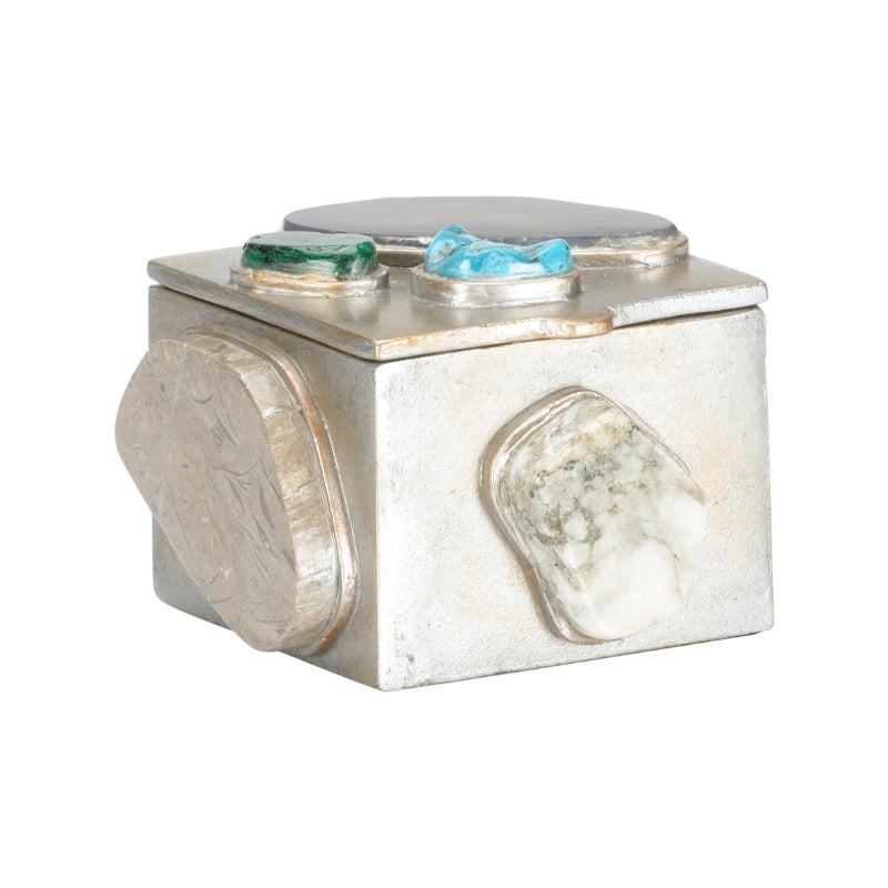 Caribbean Gold Jewelry Box-Square (Lg)