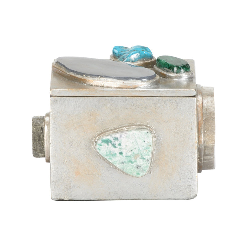 Caribbean Gold Jewelry Box-Square (Lg)