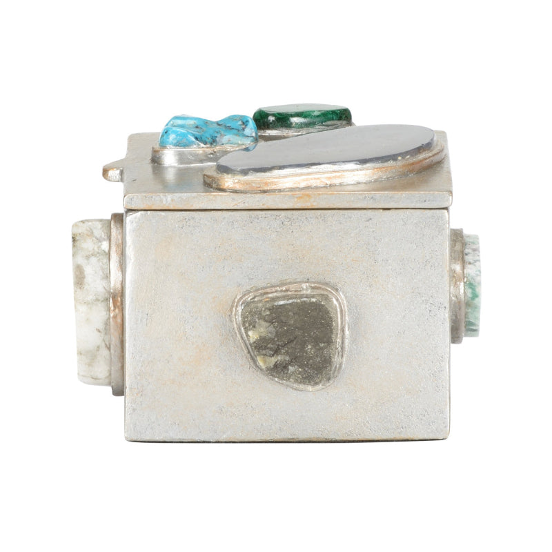 Caribbean Gold Jewelry Box-Square (Lg)