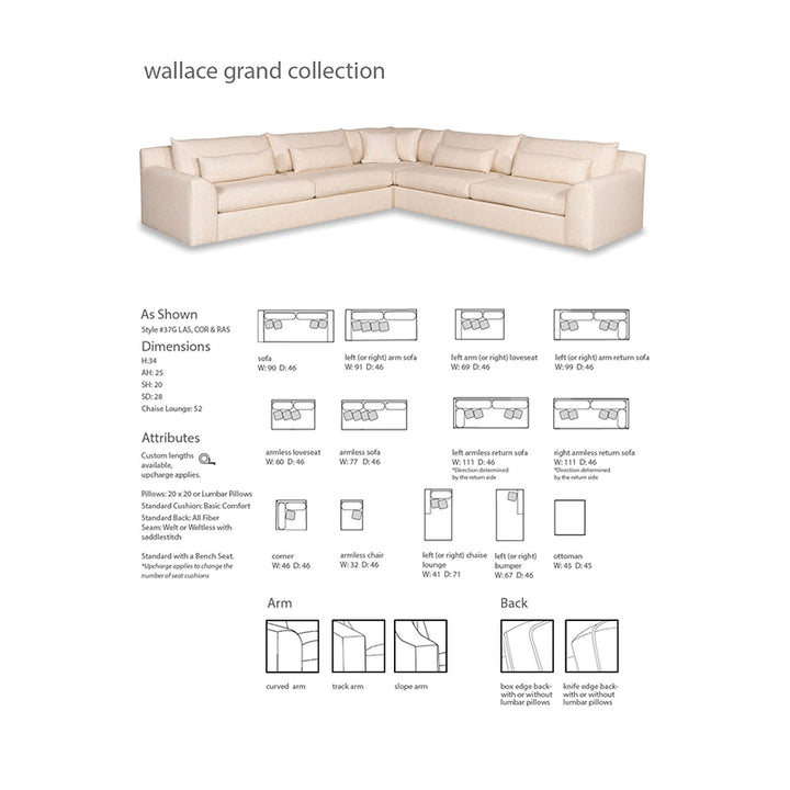 Wallace Grand Sectional