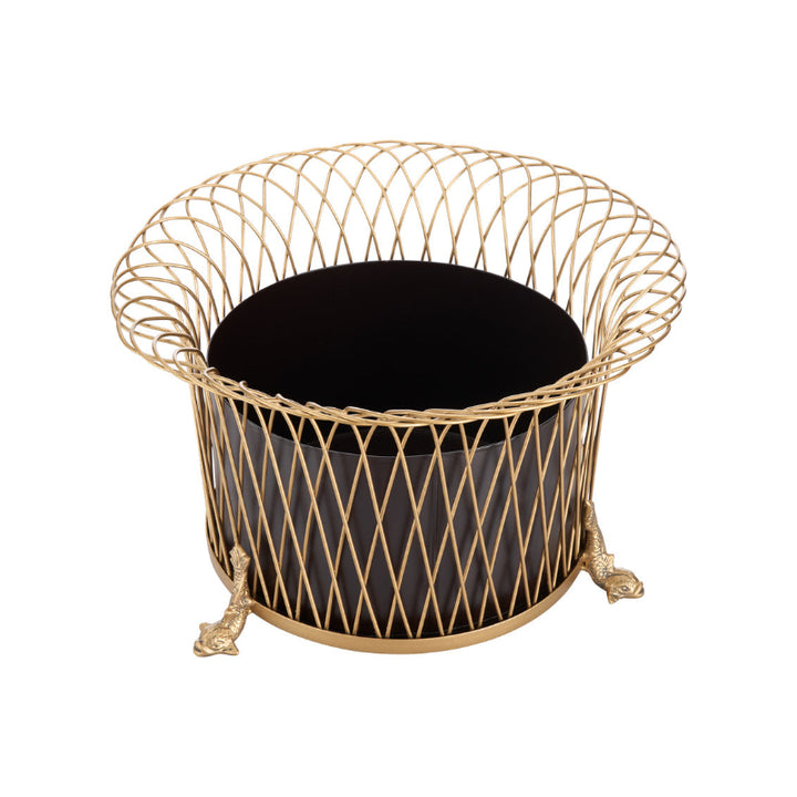 Round Dolphin Planter